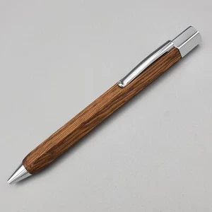 Bolígrafo Faber-Castell Ondoro madera de roble ahumado FCA #147508 - Imagen 1 de 4