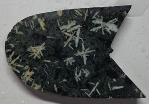 WRG- Losa de piedra de escritura china 19 gramos espécimen stock antiguo jaspe riolita - Imagen 1 de 4
