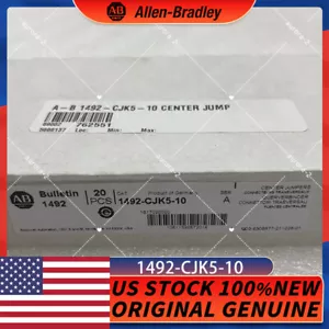 New Sealed Allen Bradley 1492-CJK5-10 Center Jumpers Free Shipping - Picture 1 of 3