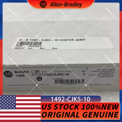 New Sealed Allen Bradley 1492-CJK5-10 Center Jumpers Free Shipping - Image 1 of 3