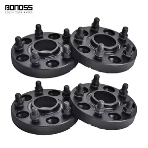4Pc 20mm/25mm 5x120 Wheel Spacers Hubcentric 14x1.5 for Tesla Model S 2012-2023 - Picture 1 of 12