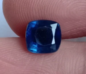 Certified Natural Kyanite Square Cut Earth Mine Loose Gemstone 1.80 Cts - Picture 1 of 5