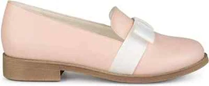 Mocasines planos de cuero sintético con lazo Kysie de Brinley Co. para mujer - Imagen 1 de 4