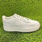 Nike Air Force 1 Low Boys Size 6.5 White Athletic Shoes Sneakers DH2920-111