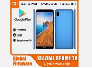 Xiaomi Redmi 7A 32GB 16GB Black Blue Gold Dual SIM Factory Unlocked Version - Picture 1 of 16