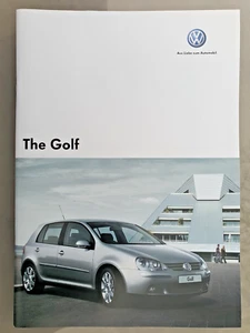 VW Golf range 2006-2007 sales brochure - S,Match,Sport,GT,GTi,GTi Edition 30,R32 - Picture 1 of 17