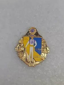 Pin Internacional Club de Leones MD 4 California Nevada Hombre de Esgrima - Imagen 1 de 4