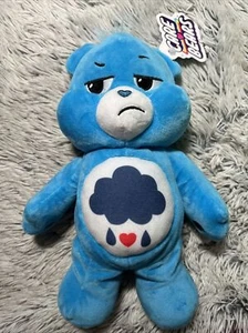 Peluche Care Bears BLU GRUMPY BEAR divertente base 2022 nuovo con etichetta - Foto 1 di 3