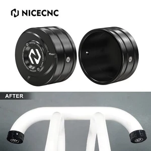 NICECNC Front Bumper End Cap Damper For Yamaha Blaster 200 YFS200 Models Black - Picture 1 of 7