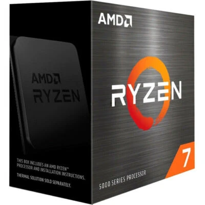 AMD Ryzen 7 5800X Desktop Processors 3.8GHz 8 Cores CPU Up to 4.7GHz AM4 105W - Image 1 of 4