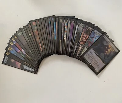 MTG COMPLETE SET (35/35) *Non-Foil* EXT ART CMM w/ NEW ELDRAZI NM/MT 2x Sleeved - Image 1 of 4