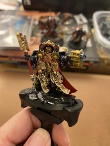 40k Marines Espaciales Terminator Collectores Capellán Tarento Fuera de imprenta Difícil de encontrar bien pintado - Imagen 1 de 8