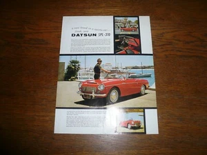 Folleto/folleto de ventas Datsun SPL-310 1965 - vintage - Imagen 1 de 2