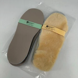 Steger Mukluks Mocassini Uomo Taglia 14 W Solette Larghe Pelle di Pecora e Contorno *2 PAIA - Foto 1 di 5