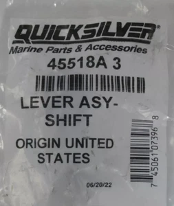 Mercury QuickSilver OEM Shift lever 45518A3 - Picture 1 of 3