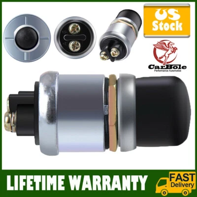1PC Top Waterproof Car Boat Switch Push Button Horn Engine Start Starter 12V 20A - Imagem 1 de 4
