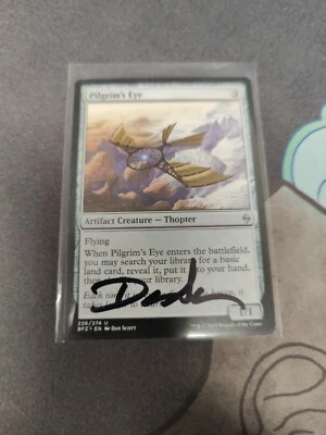1x Signed Pilgrim's Eye Magic The Gathering Uncommon - Image 1 of 2