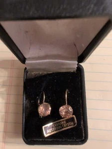 Echte australische Kristall Ohrringe - Bild 1 von 2