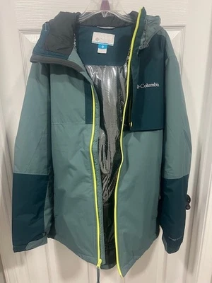 Abrigo térmico Columbia Omni Tech grande para hombre nuevo con etiquetas Foto 1 de 4