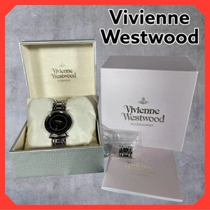 Vivienne Westwood Black Dial Quartz Watch Vw-7043N - Picture 1 of 11