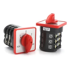 Cam Switch 40A 7.5KW 3 Pole Reversible Transfer For Motor Dual Voltage Use Kit - Picture 1 of 14