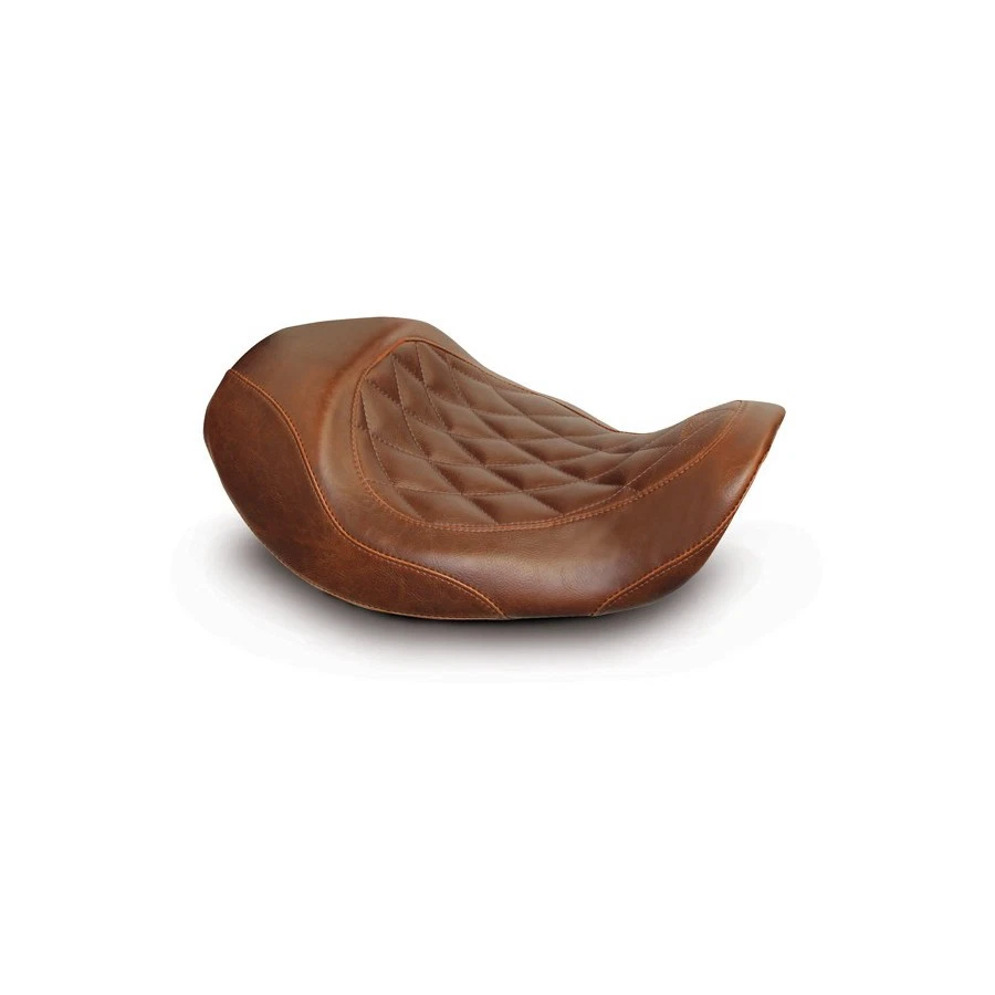 Assento Mustang Tripper Wide Forward Solo - Diamond Distressed Brown 76711CL77 - Imagem 1 de 1