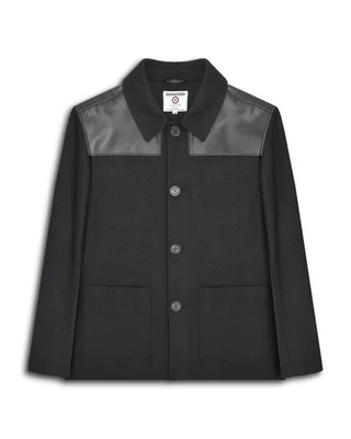 Mens Lambretta Donkey Jacket Classic MOD SKA Shoulder Panel Sizes M to 4XL - Image 1 of 4