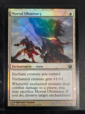 Mortal Obstinacy Journey into Nyx Foil - Image 1 of 4