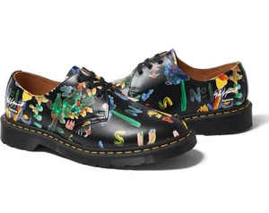 Supreme x Yohji Yamamoto x Dr Martens 1461 Shoes - Size 10.5- Black - NEW - Picture 1 of 3