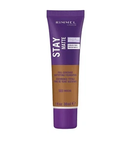 RIMMEL Stay Matte Fondotinta Mousse Liquida MOCHA 503 Nuovo - Foto 1 di 1