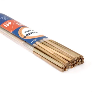 Bamboo Stakes 4FT Garden Stakes Plant Stakes for Indoor and Outdoor Climbing Pla - Picture 1 of 12