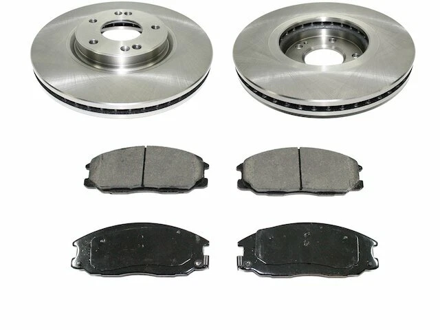 Front DuraGo Brake Pad and Rotor Kit fits Hyundai XG350 2003-2005 66GHPR - Изображение 1 из 1