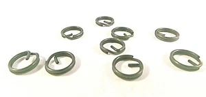 ANILLOS Q MOD GRANDES, ANILLOS O CARPA PESCA NEGRO MATE APAREJOS CARPA - Imagen 1 de 3