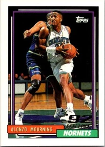 1992-93 Topps #393 Alonzo Mourning Gold - Imagen 1 de 2