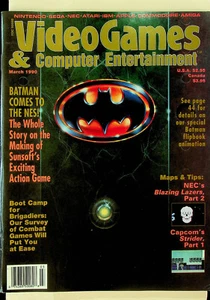 Video Games & Computer Entertainment Magazine (Mar 1990) - Afbeelding 1 van 2