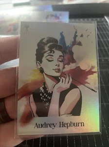 Audrey Hepburn Refraktor Kunst Sammelkarte von MPRINTS - Bild 1 von 2