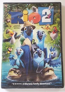 Rio 2 DVD Bruno Mars Anne Hathaway Jamie Foxx Brand New Animation - Picture 1 of 2