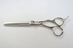 Mizutani BLACK-SMITH Fit Thinning Shears 5.8" 30% Offset Right-Handed Used Japan - Picture 1 of 6