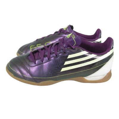 Adidas F50 Adizero Indoor Chameleon Purple Football Cleats US 6 Soccer - Image 1 of 4