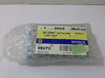 New Surplus Square D 8005 NLU-10 SY/ Max Network Ser A1 Link Unit  - Image 1 of 4
