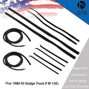 Sello de goma para ventana de puerta 10 piezas nuevo para camioneta Dodge 80-1993 D/W 150 - Imagen 1 de 13