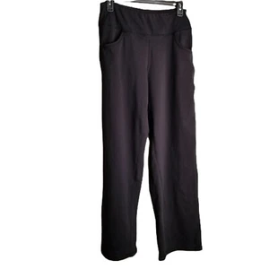 Promover High Waist Leggings Large Black Active Performance Athleisure Workout - Picture 1 of 8