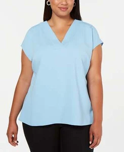 Alfani Womens Plus Size V Neck Top Size 2X - Picture 1 of 2