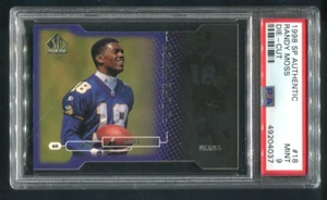 1998 SP Authentische Randy Moss Future Uhr Stanzschnitt RC 181/500 PSA 9 NEUWERTIG HOF - Bild 1 von 2