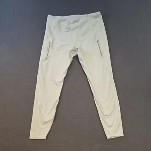Athleta XL Rainier Tight Leggings blass mintgrün Reißverschluss Seitentaschen Training - Bild 1 von 14