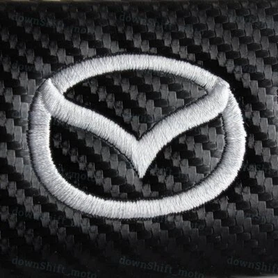 1 JUEGO DE Almohadillas para los Hombro Cubierta de Cinturón de Seguridad Bordadas Aspecto Carbono para MAZDA RX7 RX8 Foto 1 de 4