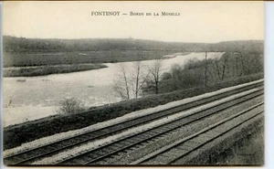 CP 54 Meurthe-et-Moselle - Fontenoy - Bords de la Moselle - JD - Picture 1 of 2
