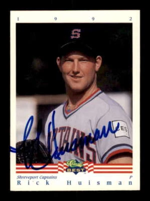1992 Classic Best #255 Rick Huisman AUTOGRAPHED!!!! 242829 - Image 1 of 2