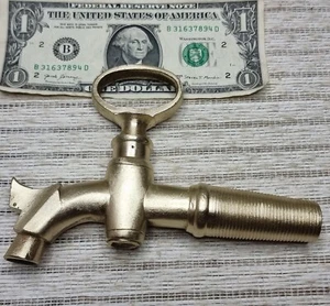 🔴🔴Big Brass or Bronze Wine Beer Barrel, Keg or Cask Spigot, Tap Works - Picture 1 of 4