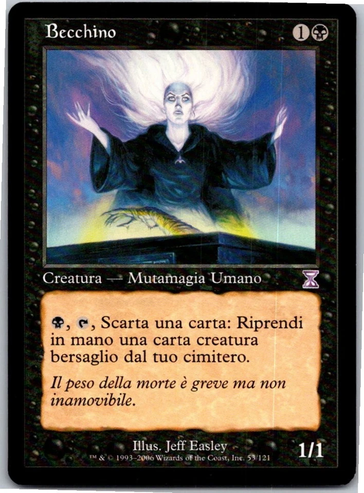 Magic the Gathering Undertaker Time Spiral Timeshifted Italian x1 MTG - Image 1 of 1